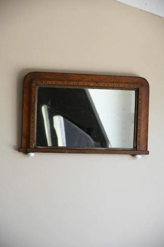 Antique Overmantle Mirror (1 of 12)