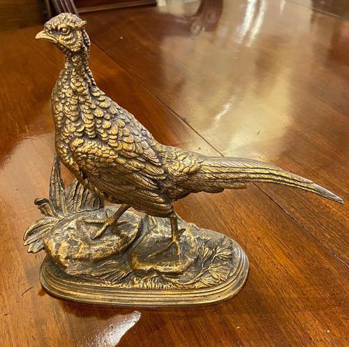 Bronze Pheasant by Paul-Edouard Delabrierre (1 of 6) Bronze Pheasant by Paul-Edouard Delabrierre (1 of 6)