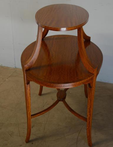 Satinwood Tray Top Table (1 of 8)