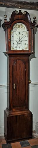 19th Century Mahogany 8 Day Longcase Clock (1 of 4)