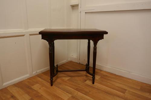 Edwardian Rosewood Games or Card Table (1 of 6)