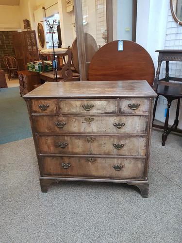 Antique Oak Chest (1 of 5)