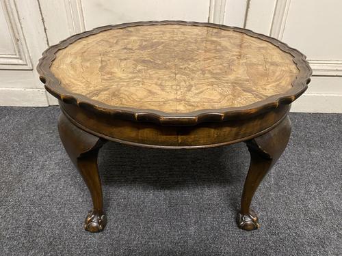 Nice Quality Burr Walnut Coffee Table (1 of 6) Nice Quality Burr Walnut Coffee Table (1 of 6)
