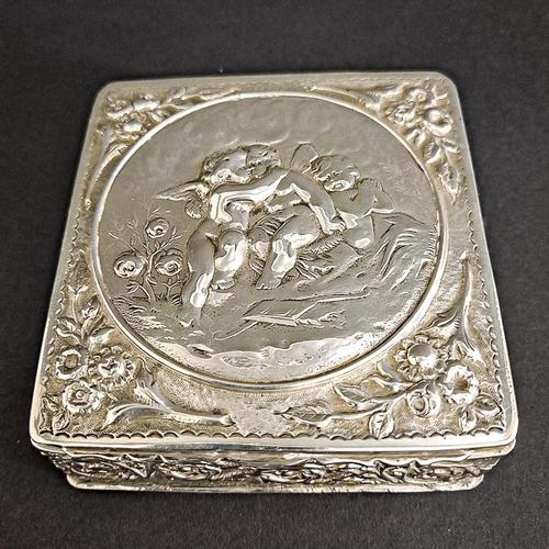 Victorian Silver Box (1 of 3)