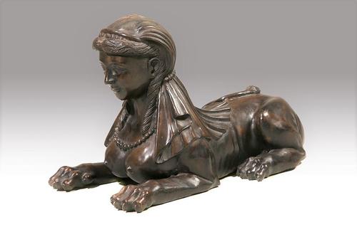 Well Modelled Early 20th Century Figure of a Sphinx Like Female (1 of 5) Well Modelled Early 20th Century Figure of a Sphinx Like Female (1 of 5)