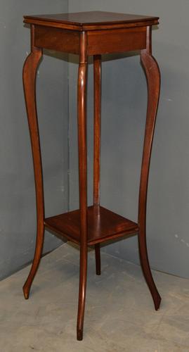 Mahogany Plant Stand (1 of 2)