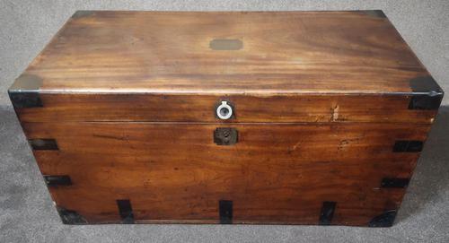 Large 19th Century Camphor Wood Chest V/ Trunk (1 of 11)