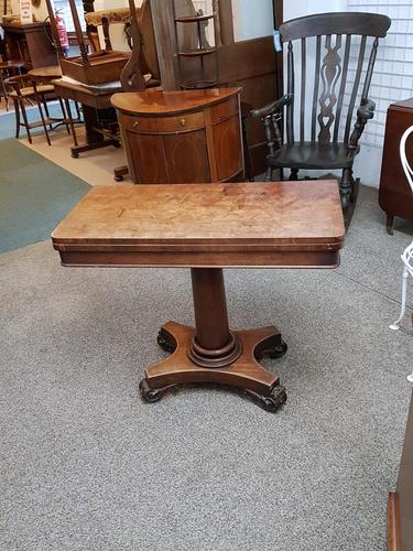 Antique card table (1 of 5)