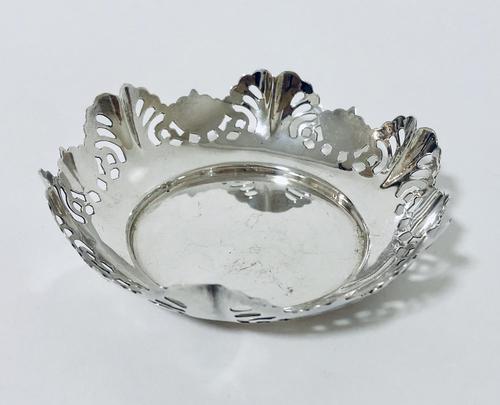 Small Solid Silver Bon Bon Dish (1 of 6)