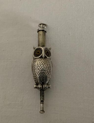 Sampson Mordan Silver Owl Pencil (1 of 4) Sampson Mordan Silver Owl Pencil (1 of 4)