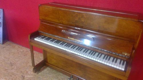 Art Deco Designed Walnut Upright Piano by Rogers Eungblut c.1930 (1 of 6)