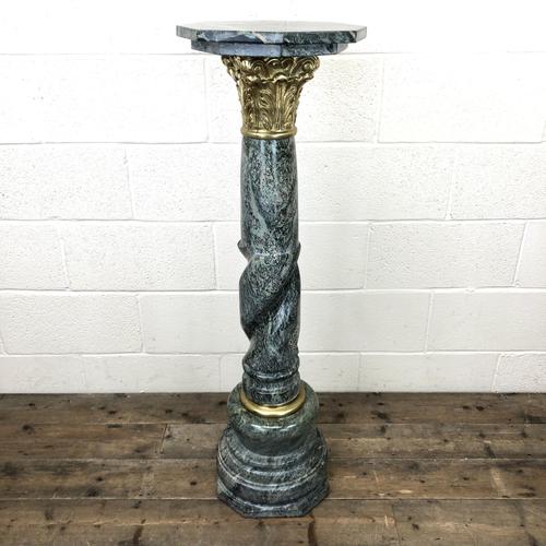 Vintage Polished Marble Column (1 of 9)