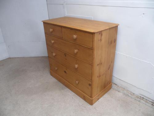 Mint Clean Victorian Large Antique Pine 5 Drawer Chest of Drawers (1 of 11) Mint Clean Victorian Large Antique Pine 5 Drawer Chest of Drawers (1 of 11)