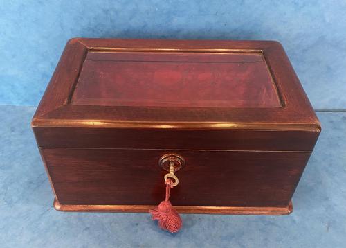 Victorian French Fruitwood Display Box (1 of 9)