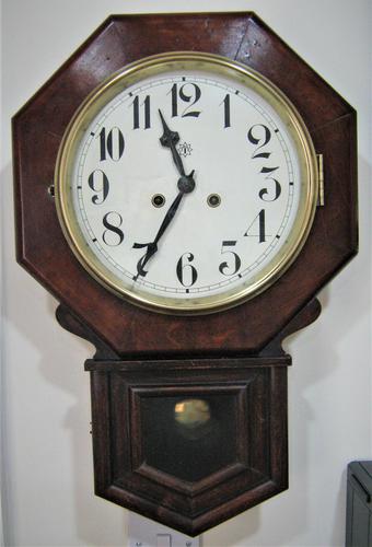 German Drop Dial Striking Clock by Junghams (1 of 3) German Drop Dial Striking Clock by Junghams (1 of 3)