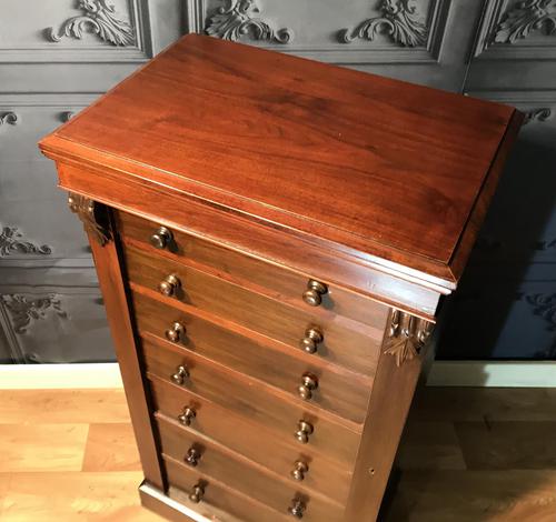 Victorian Mahogany Wellington Chest (1 of 12)