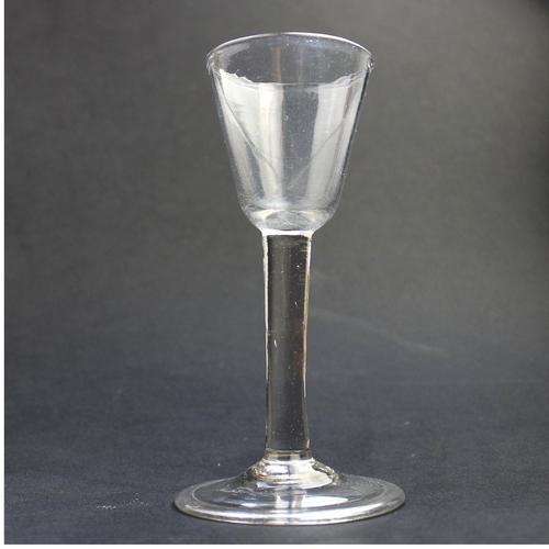 Georgian Folded Foot Dessert Wine Glass (1 of 6) Georgian Folded Foot Dessert Wine Glass (1 of 6)