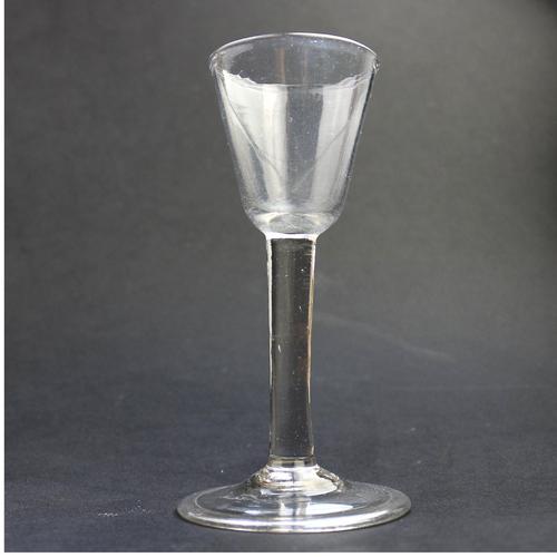 Georgian Folded Foot Dessert Wine Glass (1 of 6)