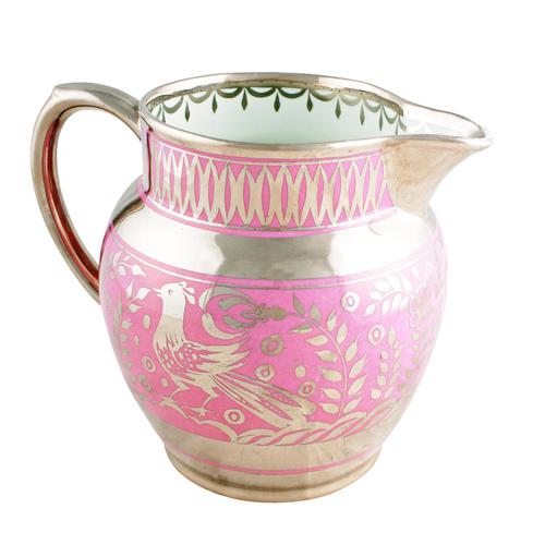 Silver Lustre Staffordshire Jug (1 of 8) Silver Lustre Staffordshire Jug (1 of 8)