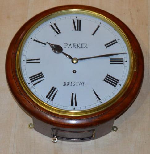 Parker Bristol Fusee Dial Wall Clock (1 of 4)