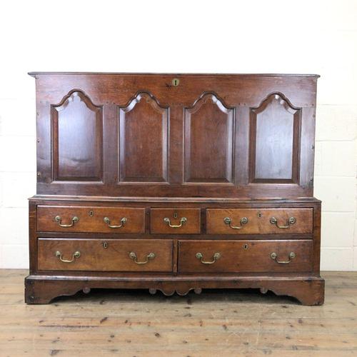 18th Century Welsh Oak Two Part Chest (1 of 13) 18th Century Welsh Oak Two Part Chest (1 of 13)