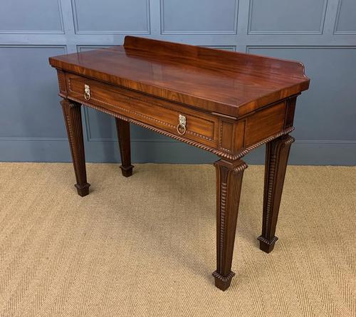 Regency Period Mahogany Console Table (1 of 17)