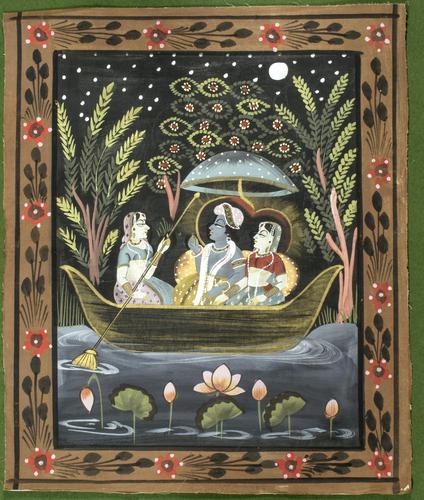 Pichwai Painting Of Krishna And Radha (1 of 1) Pichwai Painting Of Krishna And Radha (1 of 1)