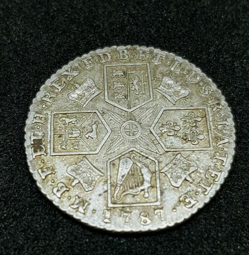 Rare George III Shilling 1787 Silver Coin Great Condition (1 of 2) Rare George III Shilling 1787 Silver Coin Great Condition (1 of 2)