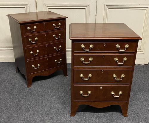 Pair of Edwardian Bedside Chests of Drawers (1 of 13)