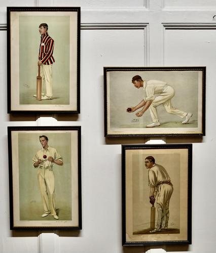 Collection of 4 Vanity Fair Cricketing  Themed “Spy”Prints (1 of 11)