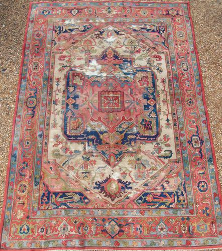 Antique Agra Design Carpet Room Size (1 of 10) Antique Agra Design Carpet Room Size (1 of 10)
