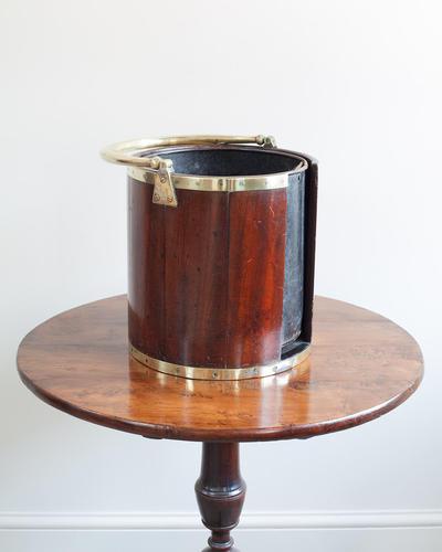 Georgian Mahogany Plate Bucket (1 of 5)