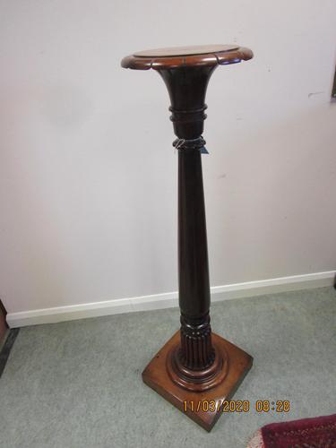 19th Century Mahogany Torchere (1 of 4)