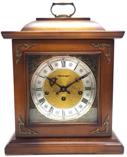 Fine Kieninger Mantel Clock 8 Day Westminster Chime Mantle Clock (1 of 11)