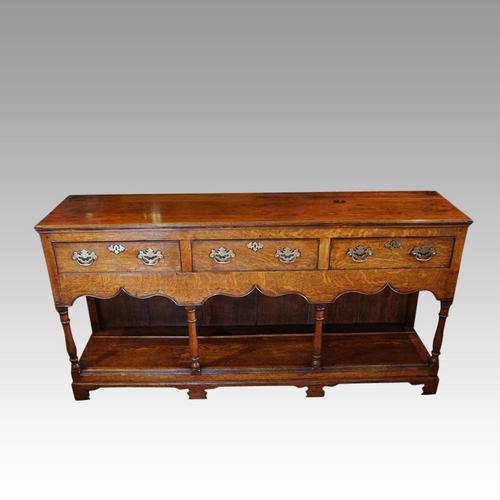 Georgian Pot Board Oak Dresser Base (1 of 13) Georgian Pot Board Oak Dresser Base (1 of 13)