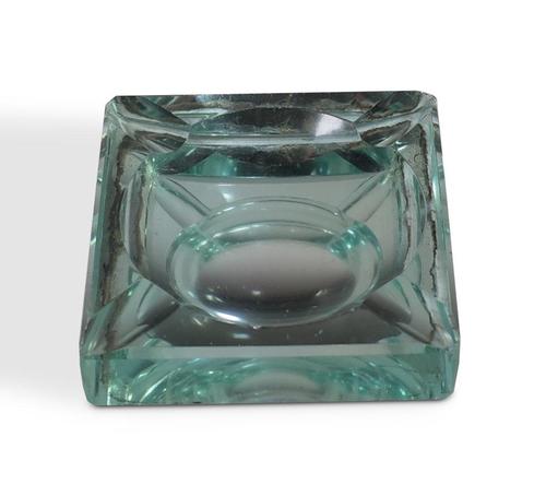 Deco Glass Ashtray (1 of 4) Deco Glass Ashtray (1 of 4)