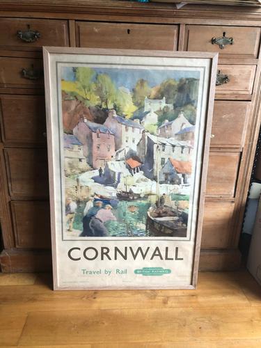 Original British Railways Poster Cornwall by Jack Merriott c.1950 (1 of 14)