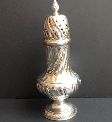 Impressive Antique Victorian Silver Caster - 1889 (1 of 7) Impressive Antique Victorian Silver Caster - 1889 (1 of 7)