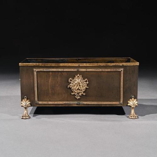 19th Century French Brass & Copper Table Planter Jardiniere (1 of 8) 19th Century French Brass & Copper Table Planter Jardiniere (1 of 8)