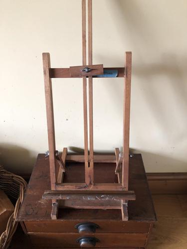 Vintage Artist Easel with Label from Tate St Ives (1 of 9)