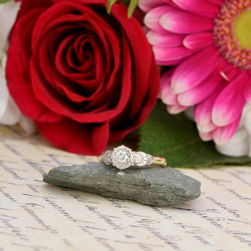 The Art Deco Brilliant Diamond Solitaire Ring (1 of 6) The Art Deco Brilliant Diamond Solitaire Ring (1 of 6)