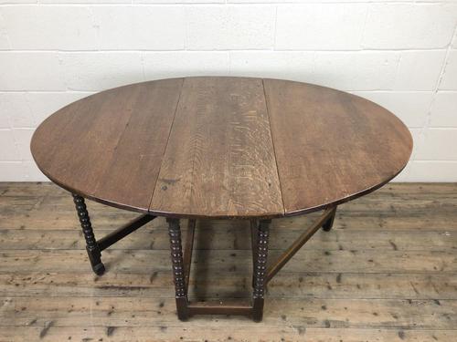 Antique 19th Century Oak Gateleg Dining Table (1 of 10) Antique 19th Century Oak Gateleg Dining Table (1 of 10)