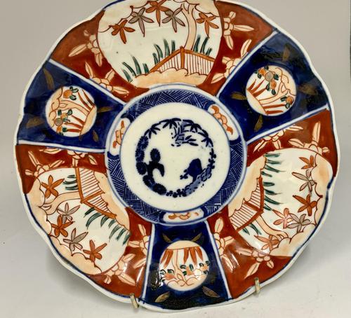 Antique Imari Porcelain Plate c.1870 (1 of 4) Antique Imari Porcelain Plate c.1870 (1 of 4)