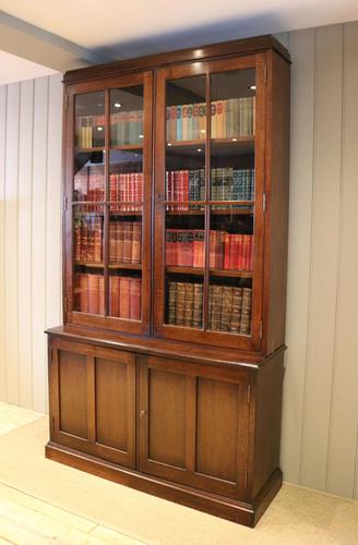 Large London Plane Cabinet Bookcase (1 of 8)