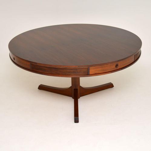 1960’s Rosewood Drum Dining Table by Robert Heritage for Archie Shine (1 of 11)