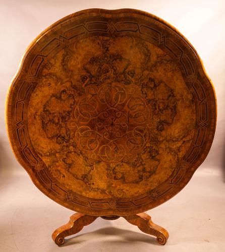 Stunning Quality Victorian Burr Walnut Centre Table Exhibition quality (1 of 15) Stunning Quality Victorian Burr Walnut Centre Table Exhibition quality (1 of 15)