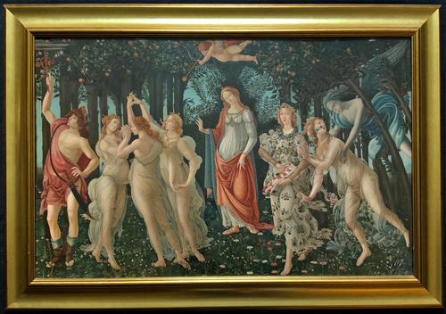 After Sandro Botticelli Large 20th Century Old Master Framed Coloured Print (1 of 13) After Sandro Botticelli Large 20th Century Old Master Framed Coloured Print (1 of 13)