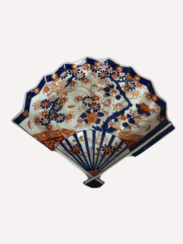 Unusual Imari Fan Shaped Plate (1 of 7) Unusual Imari Fan Shaped Plate (1 of 7)