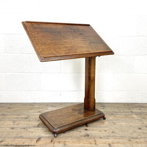 Antique Oak Reading Stand (1 of 11)