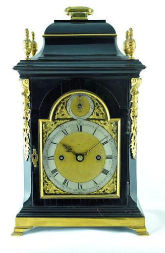 Rare Miniature Fusee Verge Bracket Mantle Clock - Made by John Johnson, London (1 of 12) Rare Miniature Fusee Verge Bracket Mantle Clock - Made by John Johnson, London (1 of 12)